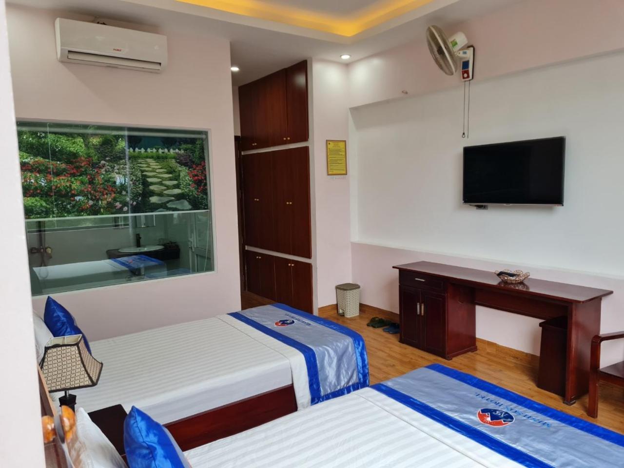 Minh Son Hotel Ta Lan Than Esterno foto